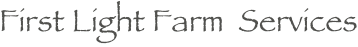 First Light Farm  Services